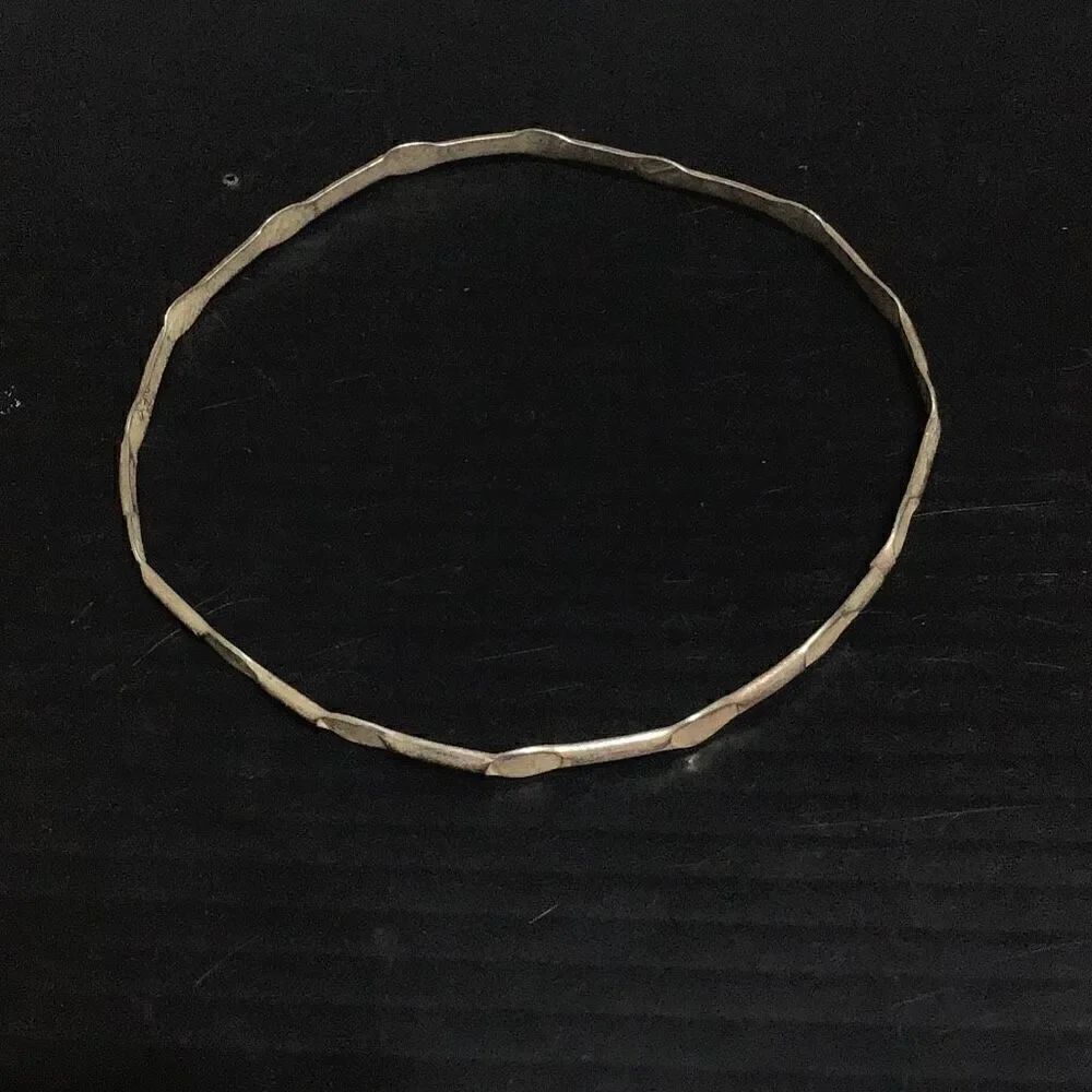 Unique design vintage sterling silver bracelet